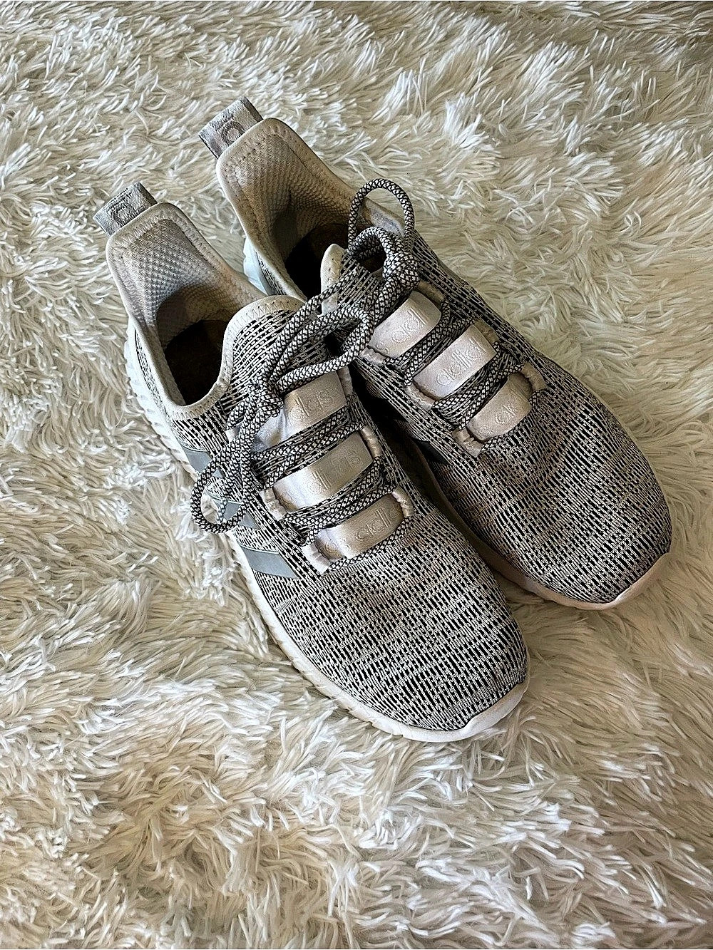 adidas Kaptir Cloud White Grey Men's Sneakers White & Gray US 11